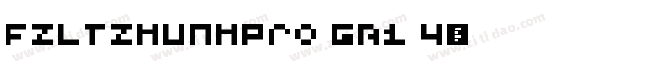 FZLTZHUNHPro GB1 4字体转换